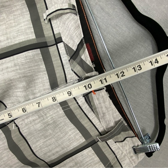 Tony Hawk Hybrid Shorts Lightweight Design Gray Patterned - Picture 7 of 12